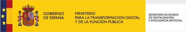Gobierno de España y Ministerio para la Transformación Digital y de la Función Pública